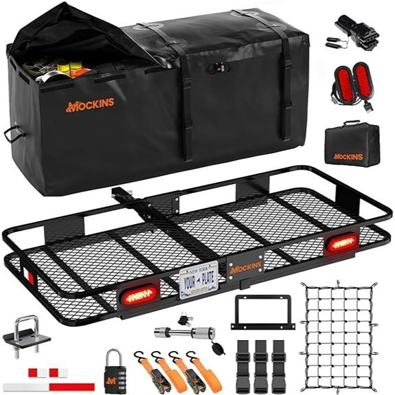 Mockins Heavy Duty Cargo Carrier with Waterproof Bag