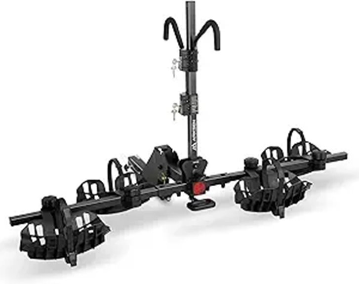 Arksen Electric Bike Rack Hitch Foldable Heavy Duty