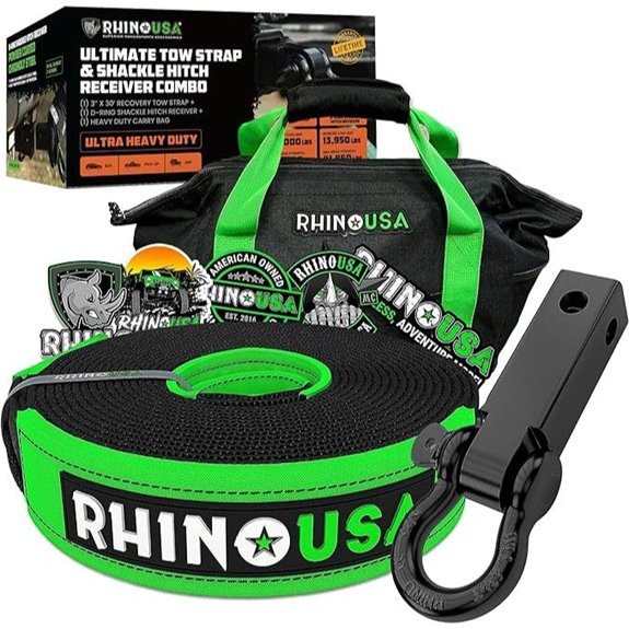 Rhino Heavy-Duty Off-Road Recovery Gear Combo