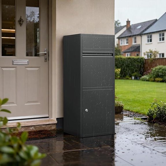 Merapi Heavy-Duty Secure Outdoor Parcel Drop Box