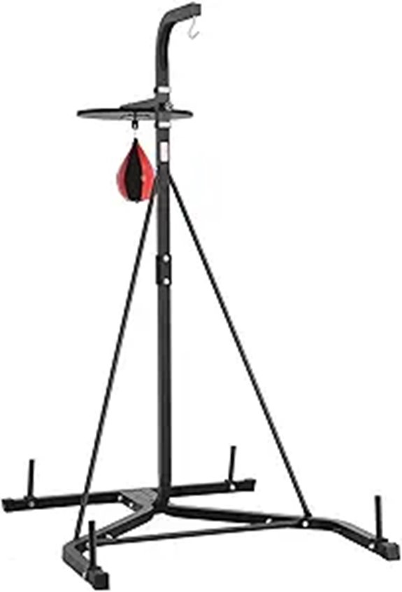VEVOR 2-in-1 Heavy Duty Punching Bag Stand