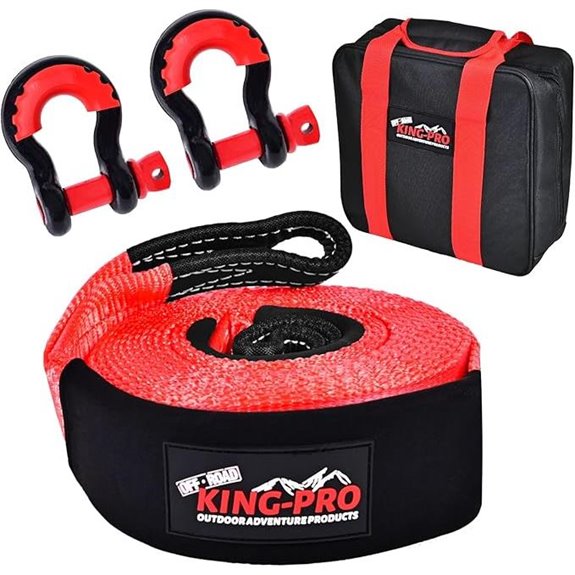 KING-PRO Snatch Strap Recovery Kit (3x20ft)