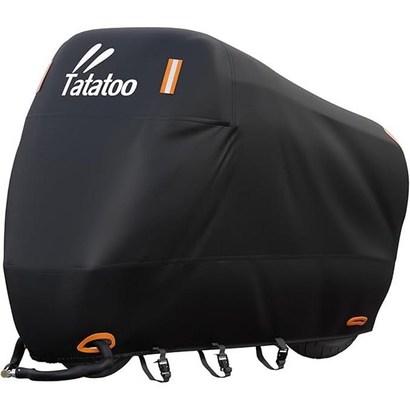 Motorcycle Cover Waterproof Heavy Duty with Storage Bag