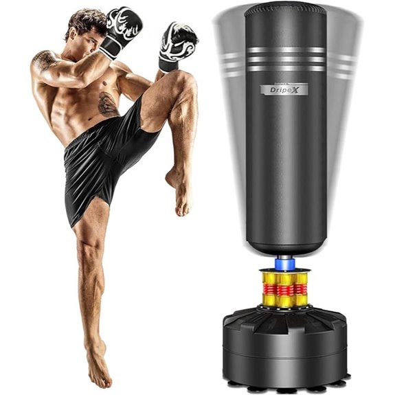 Dripex Freestanding Heavy Boxing Punching Bag