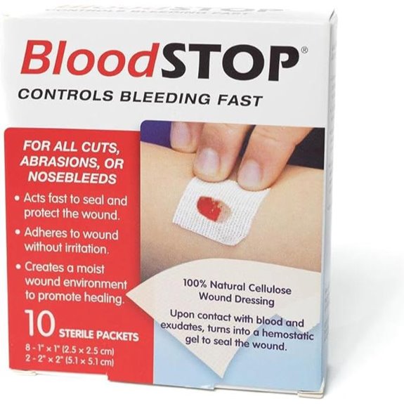 BloodSTOP Hemostatic Dressing for Bleeding Control