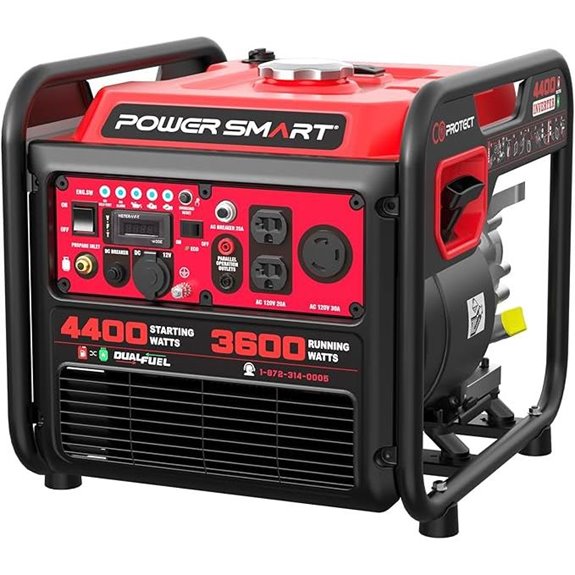 high capacity dual fuel inverter