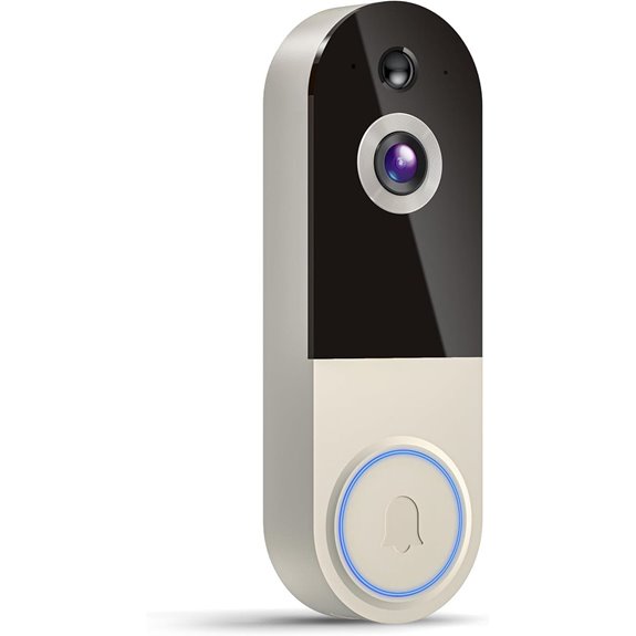 1080p Wireless Video Doorbell with AI Detection