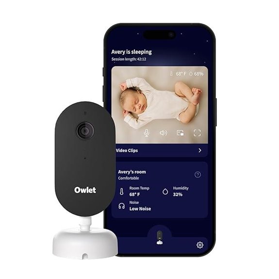 Owlet Dream Sight Baby Monitor with 2K HD Camera