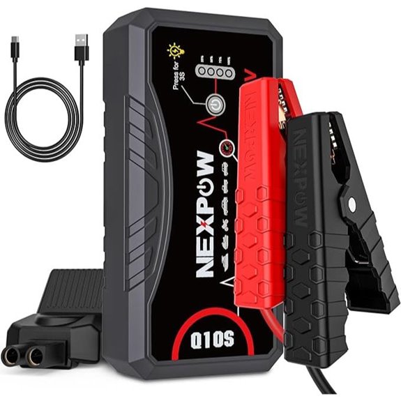 NEXPOW Car Jump Starter 3000A Peak Portable Lithium