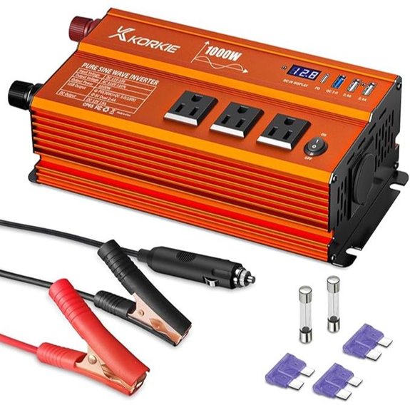 1000W Pure Sine Wave Car Power Inverter