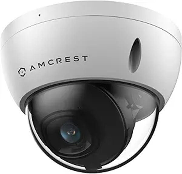 Amcrest 5MP Outdoor Vandal Dome IP Camera