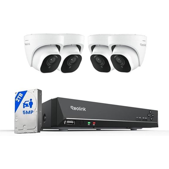 REOLINK 5MP 8CH PoE Security Camera System