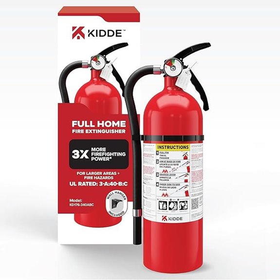 Kidde Multipurpose Fire Extinguisher for Home & Office