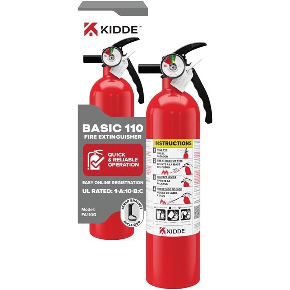 Kidde Multi-Purpose Fire Extinguisher for Home & Office