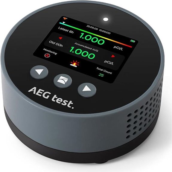 Radon Detector for Home & Family Safety