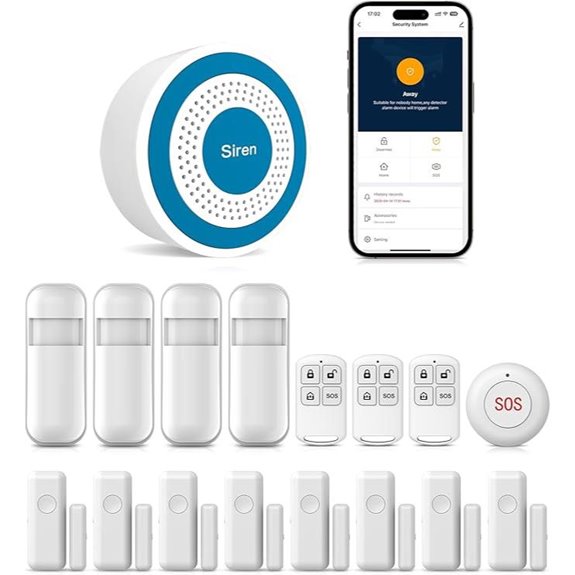 YBJ Home Security Alarm System Kit