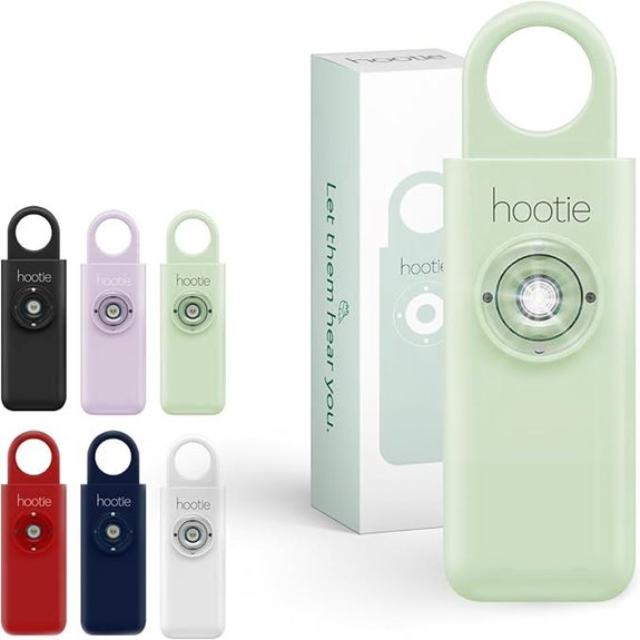 Hootie Personal Safety Alarm with Siren & Strobe