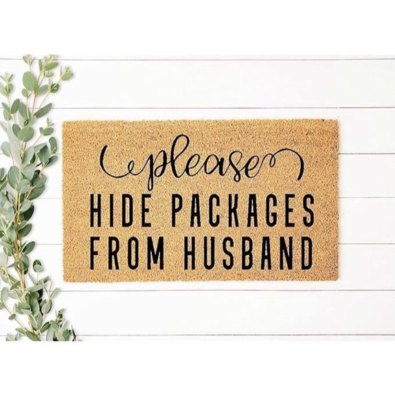 Funny Door Mat Gift for Women Men 18x30 Inch