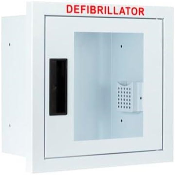 Recessed AED Cabinet for Indoor Defibrillators