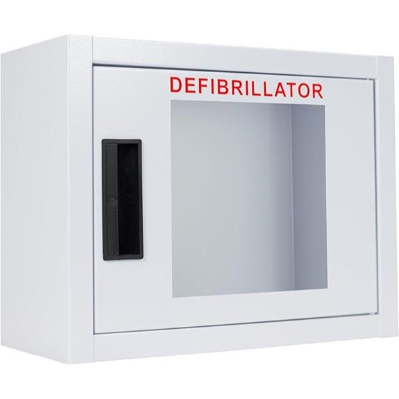 Compact Nonalarmed AED Cabinet for Indoor Storage