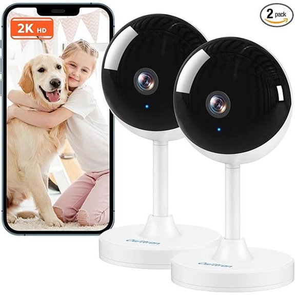 indoor security camera with two way talk