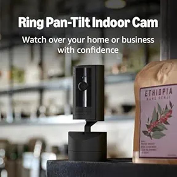 Ring Indoor Pan-Tilt Camera with 2-Way Audio