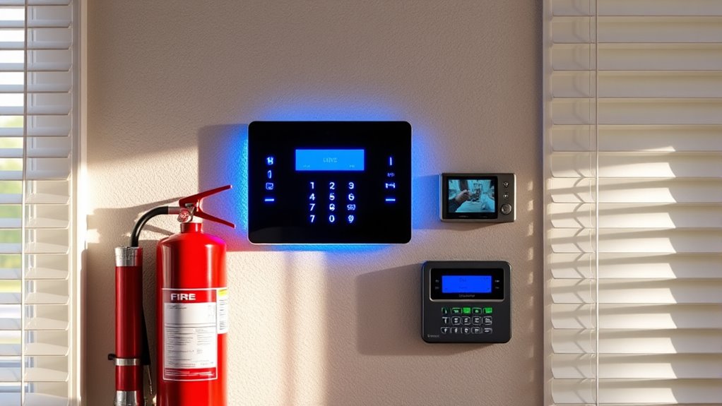 integrated home security systems