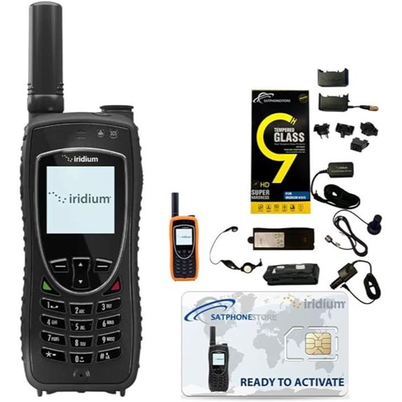 Iridium 9575 Extreme Satellite Phone Kit with Case & SIM