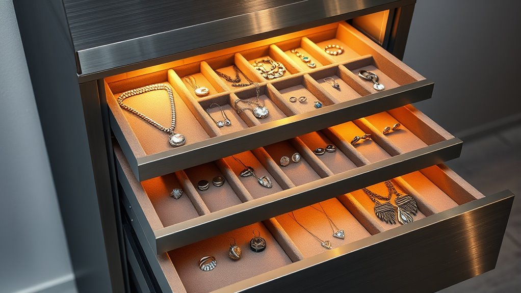 jewelry safe security features