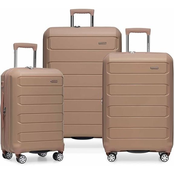 Traveler's Choice Pagosa Spinner Luggage Set