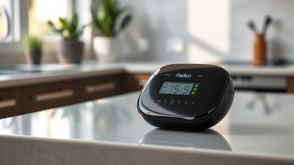 key home radon monitoring factors