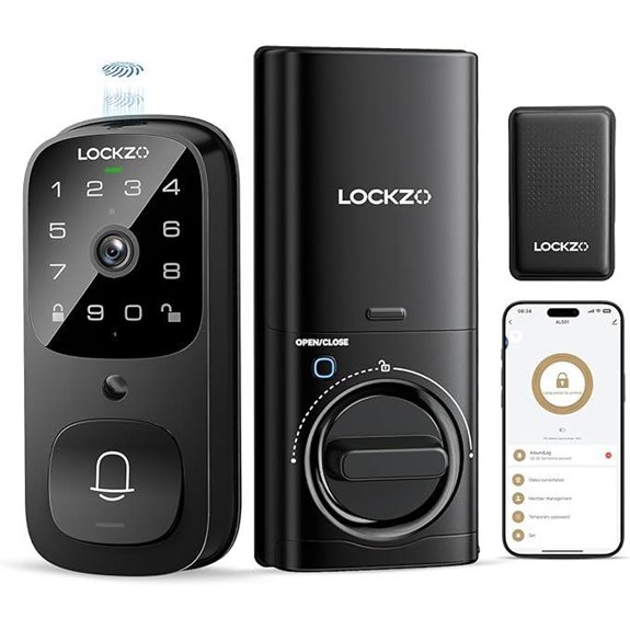 Smart Lock with Camera and Keyless Entry