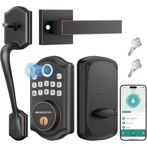 DS10 Pro Keyless Entry Door Lock Set