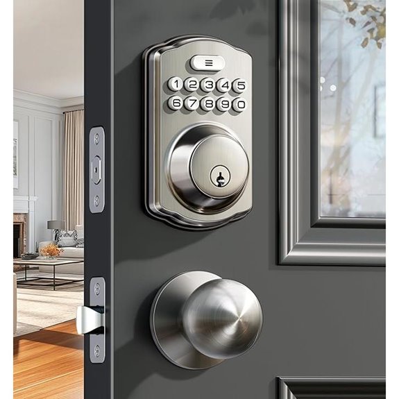 Veise Keyless Entry Door Lock Set with Keypad