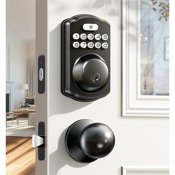 Veise Keyless Entry Door Lock Set with Keypad