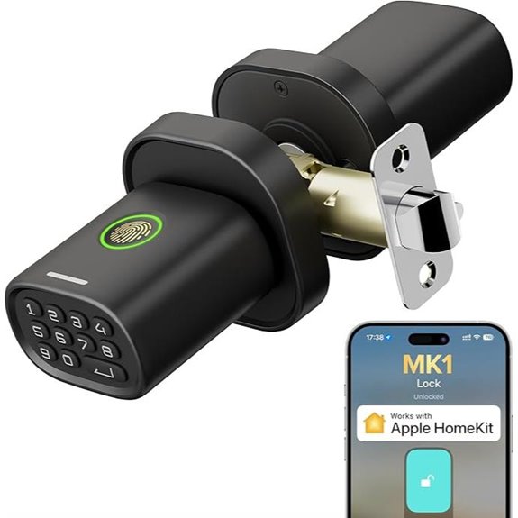 Smart Lock with Keypad for Interior Doors