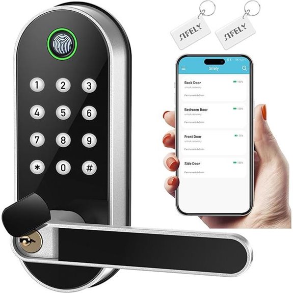 Smart Door Lock with Keypad and Remote Access