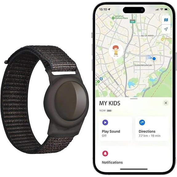 GPS Tracker for Kids with Apple Find My