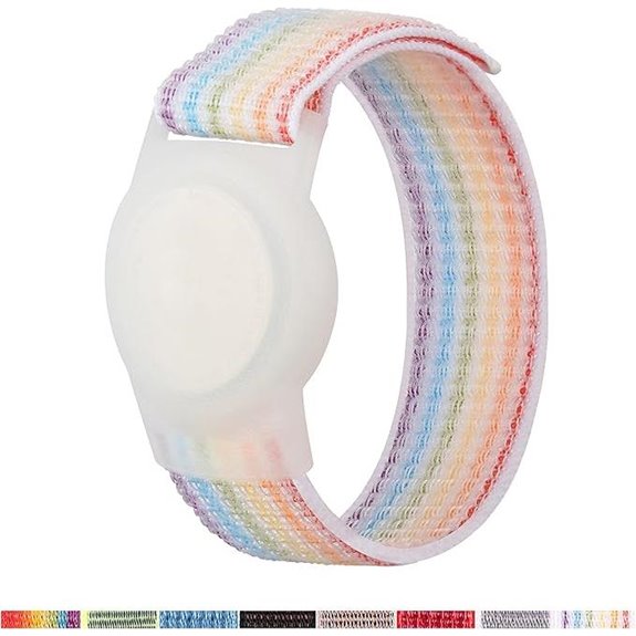 AirTag Bracelet for Kids with Nylon Wristband