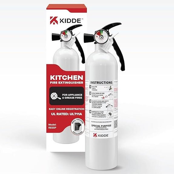 Kidde Fire Extinguisher for Kitchen Residential Single-Use 711A