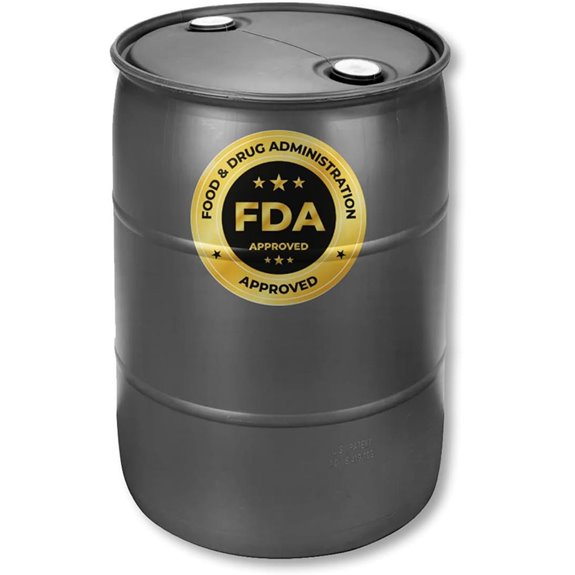 55-Gallon BPA-Free Water Storage Barrel