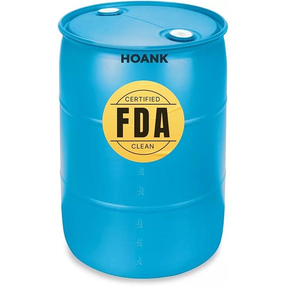 55-Gallon BPA-Free Water Storage Barrel