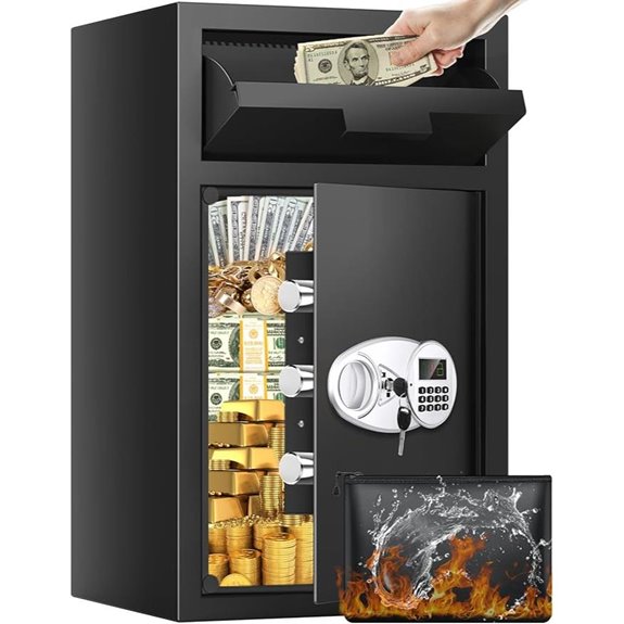 Large Business Drop Safe with Digital Keypad