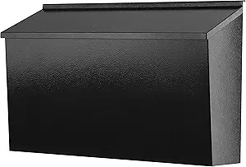 KYODOLED Wall-Mount Metal Mailbox Large Capacity