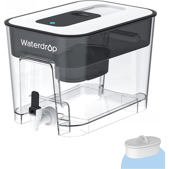 Waterdrop 40-Cup Water Dispenser with Long-Lasting Filter