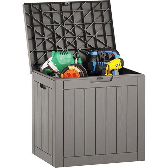 East Oak 31-Gallon Waterproof Outdoor Storage Box