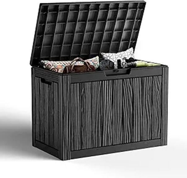 45-Gallon Waterproof Outdoor Storage Box