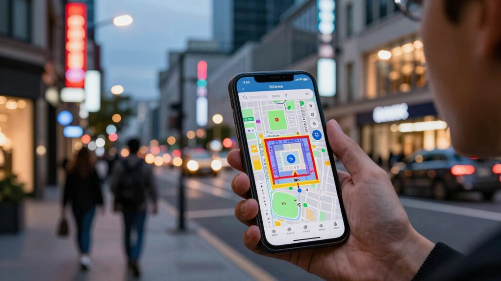location based security notifications