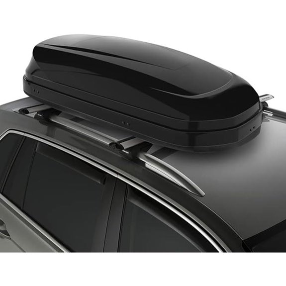 DNA Motoring Lockable Rooftop Cargo Box (110 Lb Capacity)