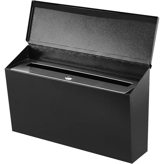 KYODOLED Locking Wall Mount Mailbox with Key Lock